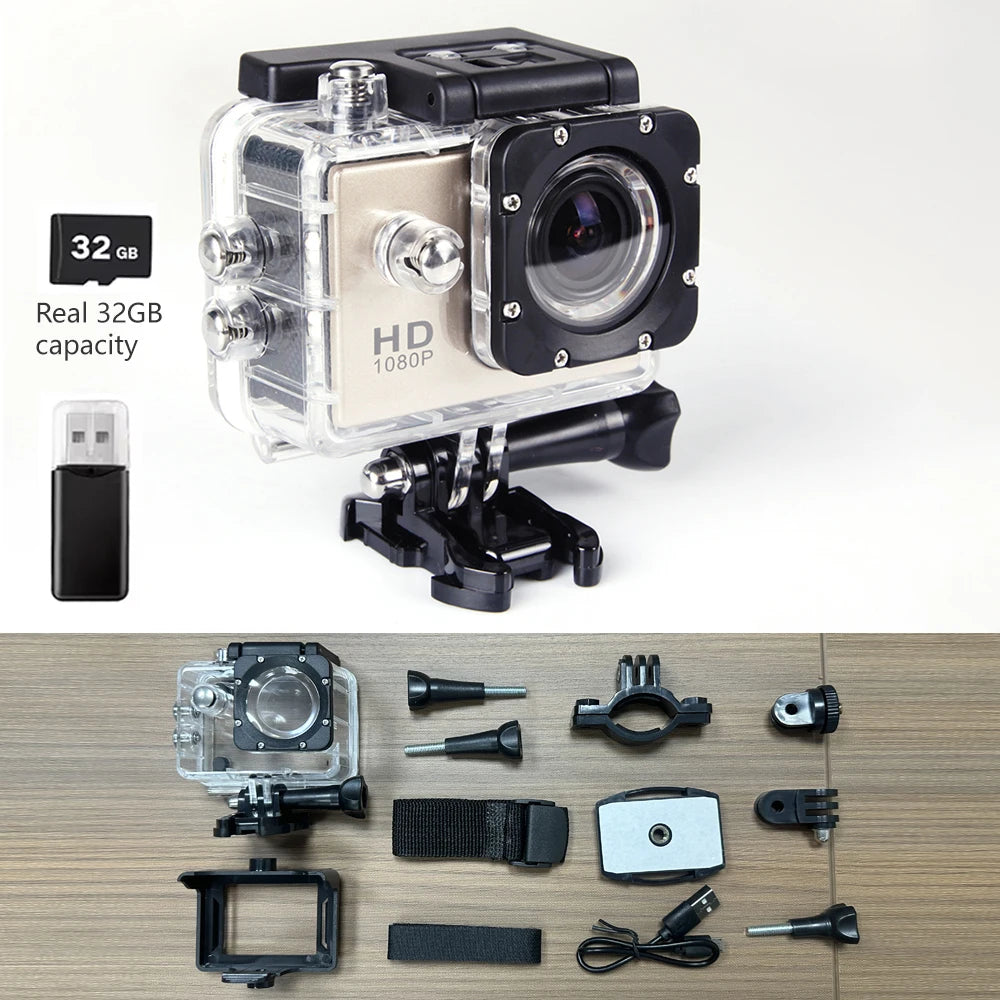 Underwater Waterproof Sports Camera