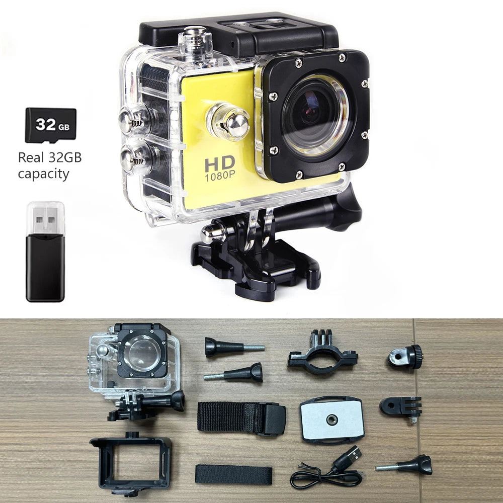Underwater Waterproof Sports Camera